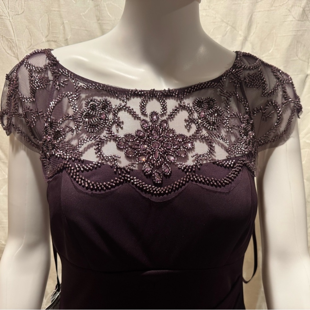 Xscape Deep Purple Gown